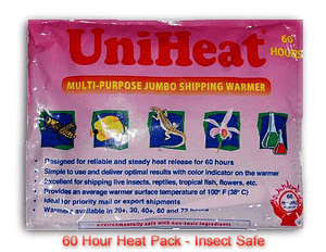 UniHeat 60 Hour Heat Pack for insect shipping