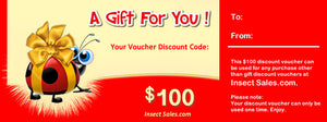 $100 Discount Vouchers Make Great Gifts.